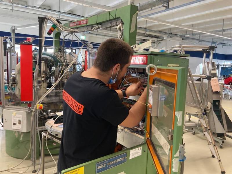 Devis pour déménagement d'une industrie vers l'europe