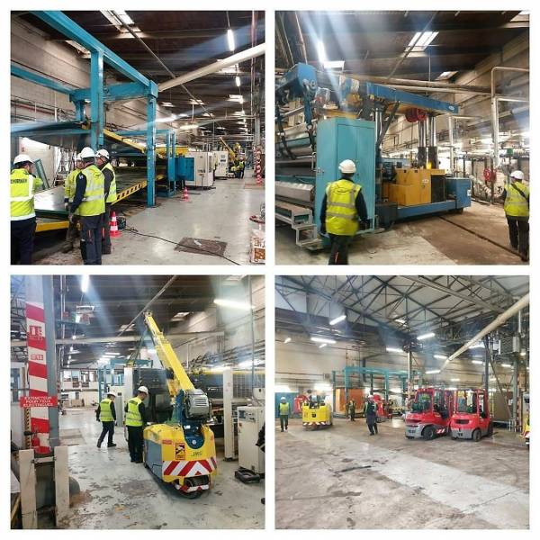 déménagement d'usine Saint Etienne