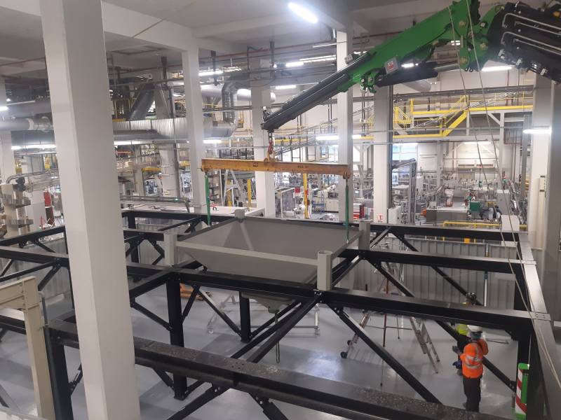 charpente métallique secteur agroalimentaire