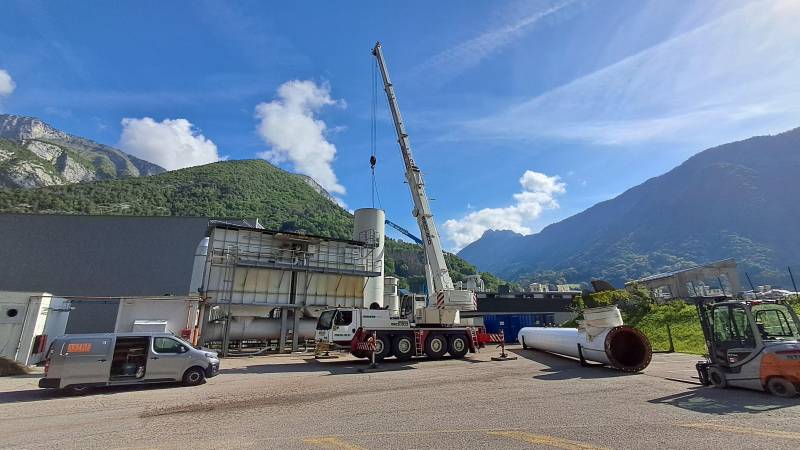Exemple de démantèlement complet d’un atelier de laquage en Haute-Savoie (74)