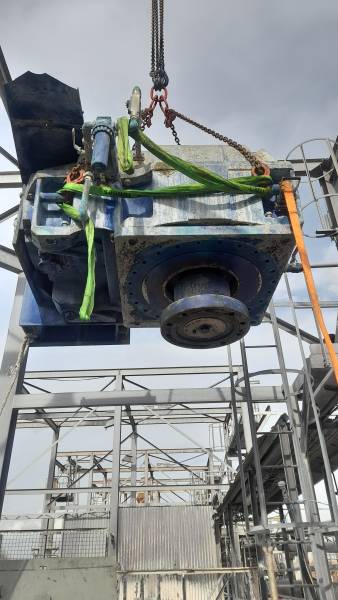 Modification d’un système d’agitation industriel secteur chimie en région Rhône Alpes