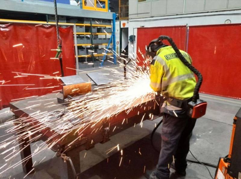 Conception et réalisation d'une structure mécano-soudée exceptionnelle de 65 tonnes.