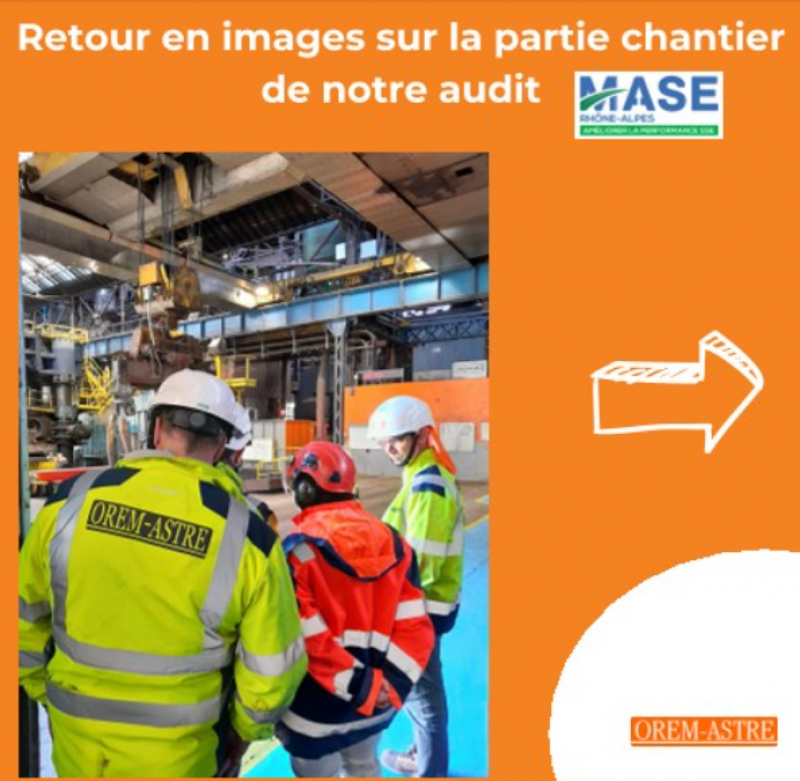 Renouvellement de nos certifications MASE pour OREM-ASTRE de Lyon et de Saint-Etienne