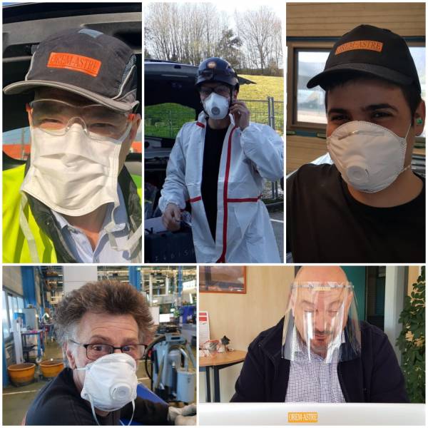 Coronavirus Covid-19 - Activités d'Orem-Astre maintenues