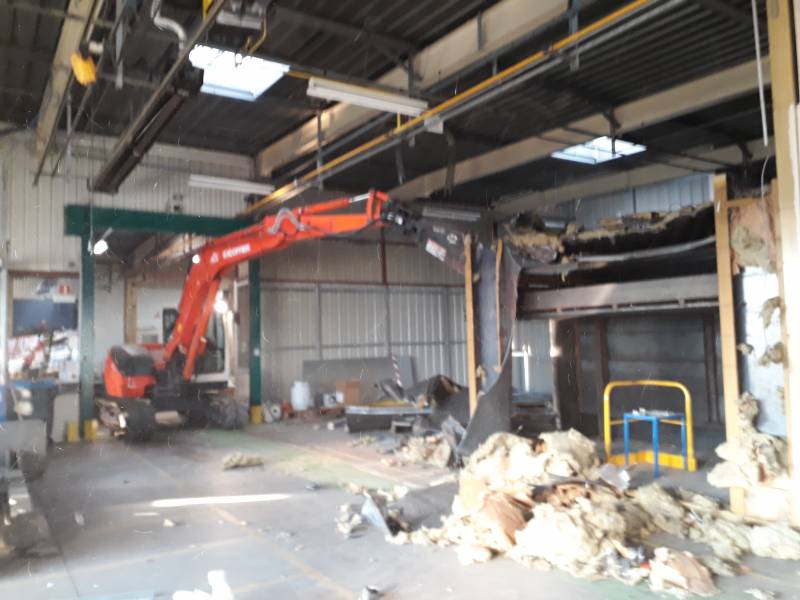 Déconstruction en cours