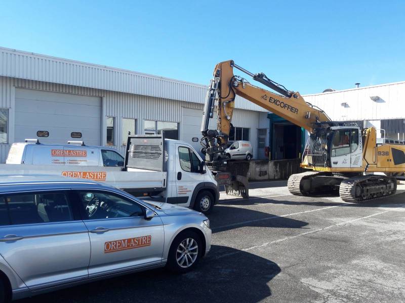 Transfert industriel avec matériel de levage Aix en Provence