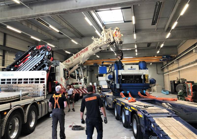 Transfert d’un  Atelier Maintenance et magasin