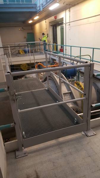 Travaux neufs de serrurerie avec fabrication de passerelles amovibles pour sécuriser des accès sur la Haute Savoie 74 et Savoie 73