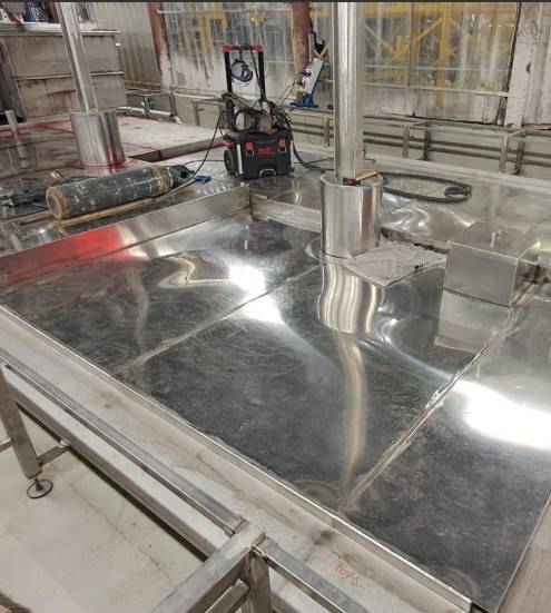 Fabrication de bacs de rétention
