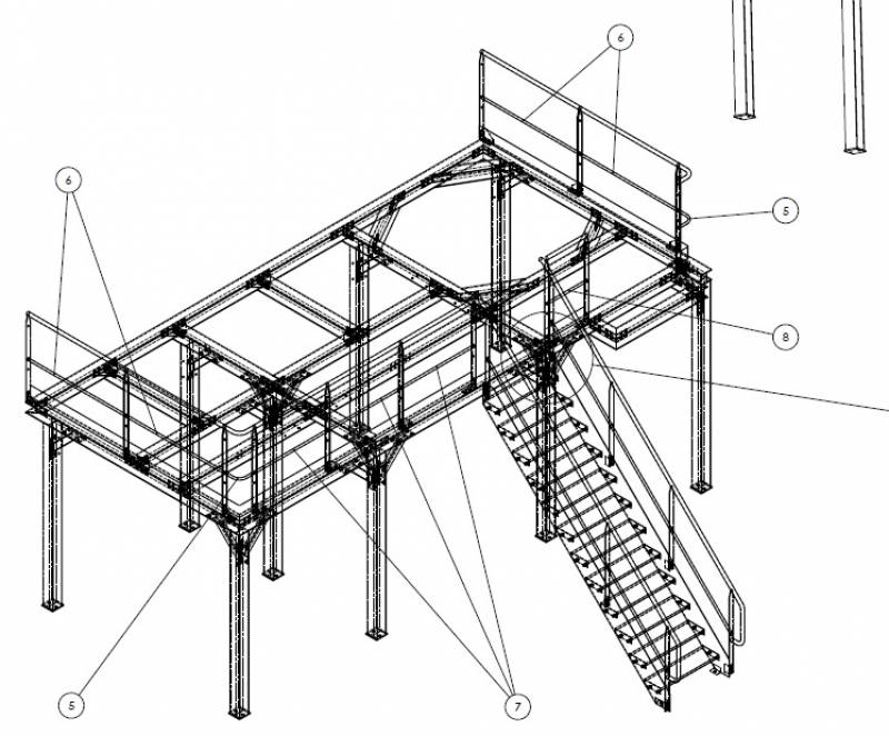 Charpentes pour installation industrielle Lyon