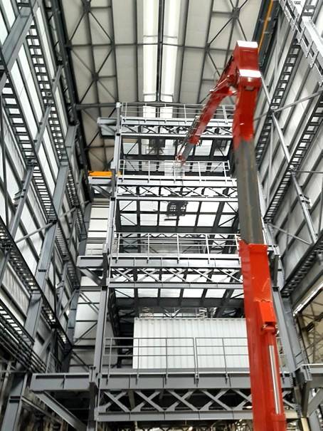 Construction passerelle industrielles dans la Loire