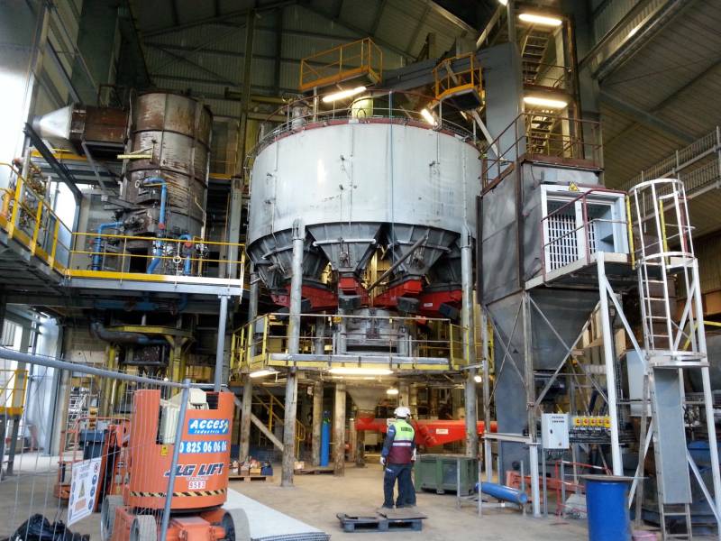 Transfert industriel sidérugie