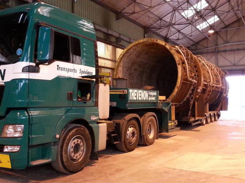 Transfert industriel d’une usine sidérurgique 