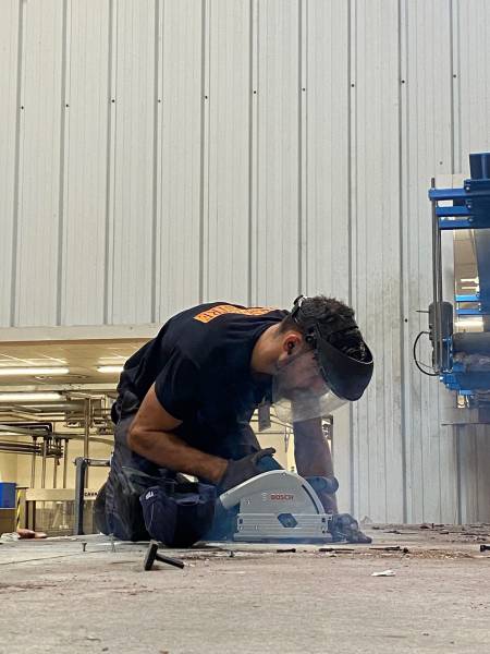 Entreprise pour transfert de ligne industrielle